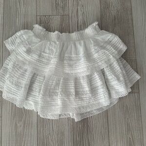 Aerie White mini Skirt size M
